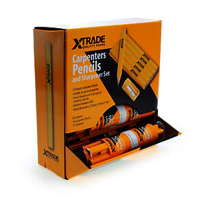 Carpenters Pencils&Sharpener Set