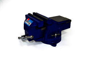 Hilka 54122004 4" Bench Vice With Swivel Base And Anvil