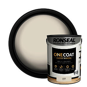 Ronseal One Coat Everywhere Paint Linen Matt 5L