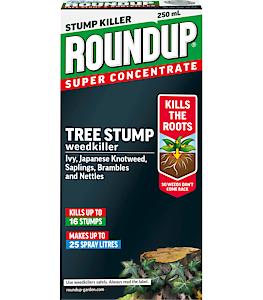 Roundup Tree Stump Weedkiller, Super Concentrate 250 Ml