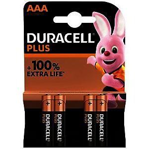 DURACELL PLUS POWER AAA BATT 4PK