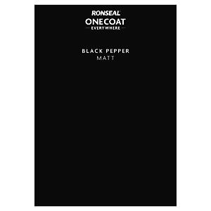 P&S ONE COAT EVERYWHERE BLACK PEP