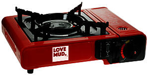 Kingfisher Olstove Portable Camping Gas Stove - Red, Na