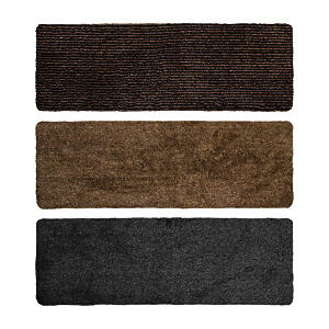 Jvl Kensington Machine Washable Cotton Runner Barrier Doormat, 50X150Cm, Stripe