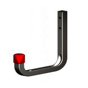 SINGLE WALL HOOK SQ GALV 115MM