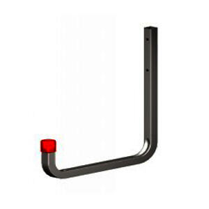 SINGLE WALL HOOK SQ GALV 250MM