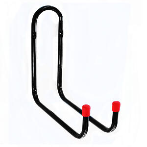 DOUBLE GARAGE HOOK BLK LARGE