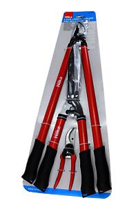 3 Pce Set Lopper, Shears, Pruner