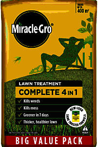 Miracle-Gro Evergreen Complete 4-In-1 Lawn Food| Weed & Moss Control 400m2
