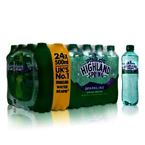 Highland Spring Sparkling Water 24 x 500ml