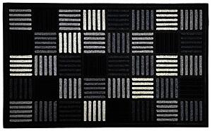 Scrape Sorb Doormat Parquet Grey