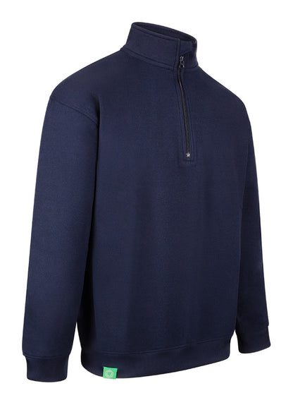 Envirowear Recyclable Quarter Zip Navy ALL SIZES