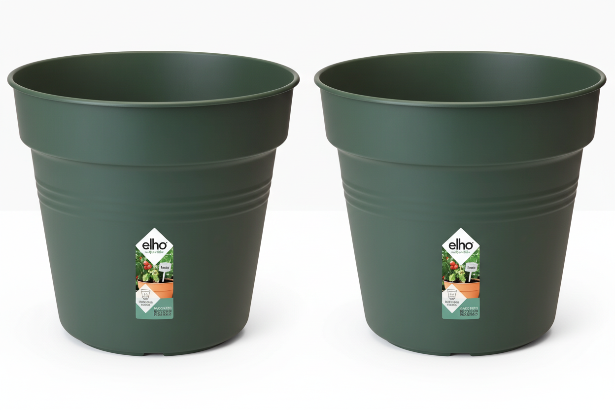 Elho Green Basics Grow Pot 19cm LEAF GREEN