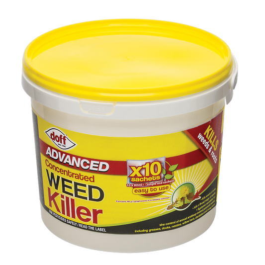 Doff Advanced Concentrated Weed Killer 10 x 80ml Sachets