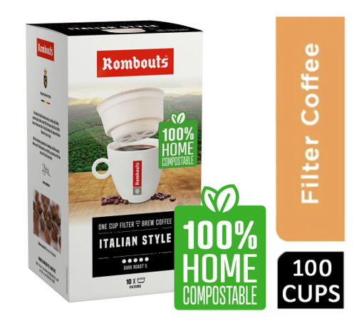 Rombouts Italian 1 Cup Filters 50 - 200's - NWT FM SOLUTIONS