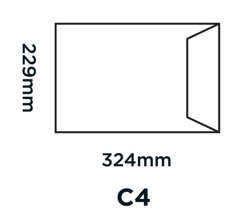 Blake Purely Everyday Pocket Self Seal Manilla C4 324—229mm 80gsm Envelopes (250) - NWT FM SOLUTIONS