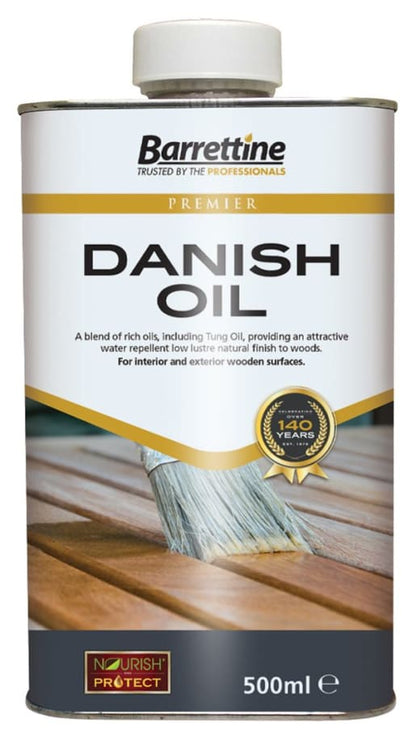 Barretine Danish Oil Interior & Exterior Use 500ml