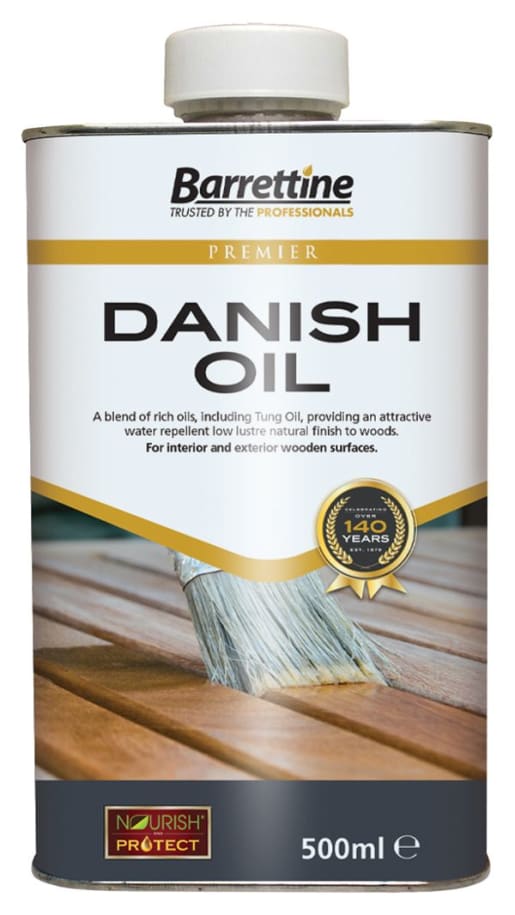 Barretine Danish Oil Interior & Exterior Use 500ml