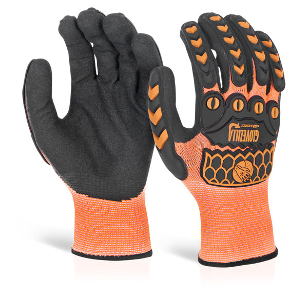 Beeswift Glovezilla Sandy Nitrile Coated Gloves - {ALL COLOURS / SIZES}