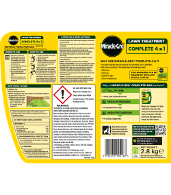 Miracle-Gro Evergreen Fast Green Lawn Food, Spreader, 80 M2 (Child And Pet Friendly)