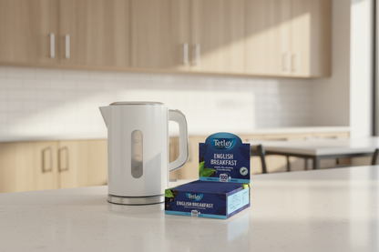 Tetley English Breakfast String & Tag Tea Bags 100s