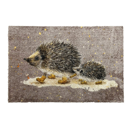 Bree Merryn Hedgie Hike Luxury Washable Doormat | HEDGEHOG 50 x 75cm