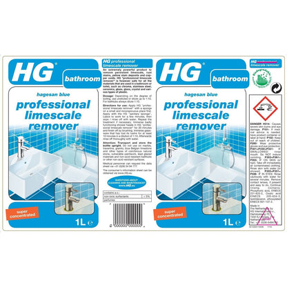 HG Bathroom Professional Limescale Remover 1 Litre