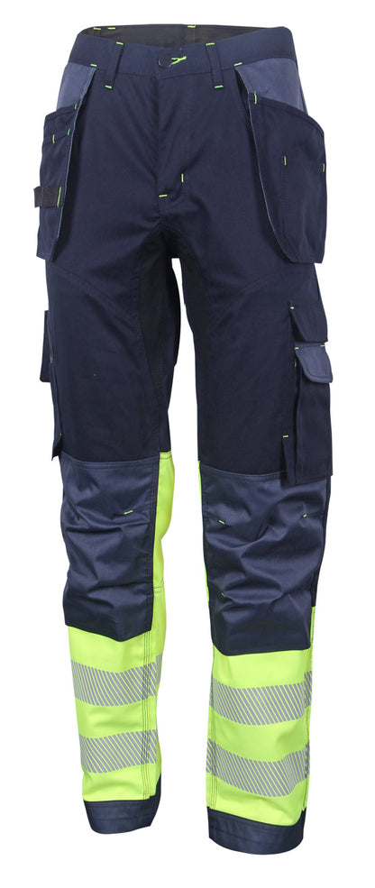 Beeswift Deltic Hi-Vis Two-Tone Trousers - {ALL COLOURS / SIZES}