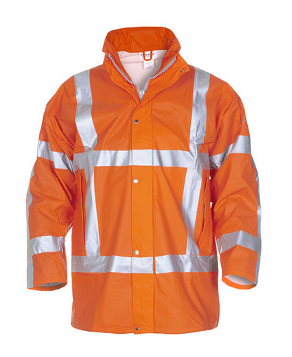 Hydrowear Neer Multi Fire Retardant Hi-Vis Anti-Static Waterproof Parka Jacket - {ALL COLOURS / SIZES}