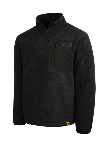 Jcb Unisex Borg Fleece Black ALL SIZES