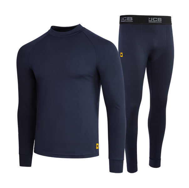Jcb Unisex Base Layer Set Navy ALL SIZES