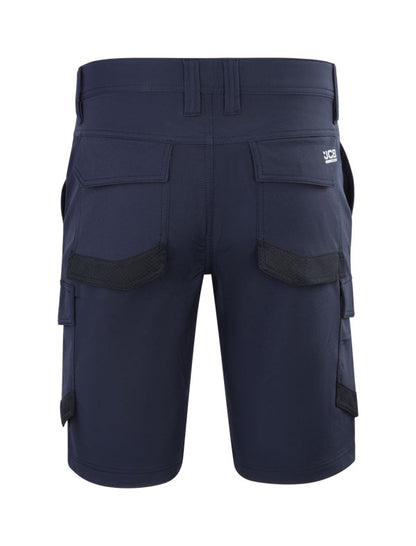 Jcb Unisex 4-Way Stretch Shorts Navy ALL SIZES