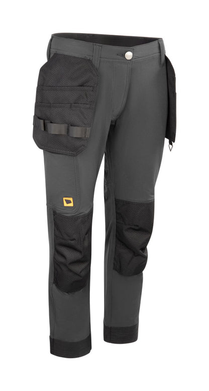 Jcb Ladies 4-Way Stretch Holster Pkt Trs Darkshadow ALL SIZES