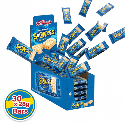 Kelloggs Rice Krispies Squares Chewy-Tastic Marshmallow (30 x 28g)