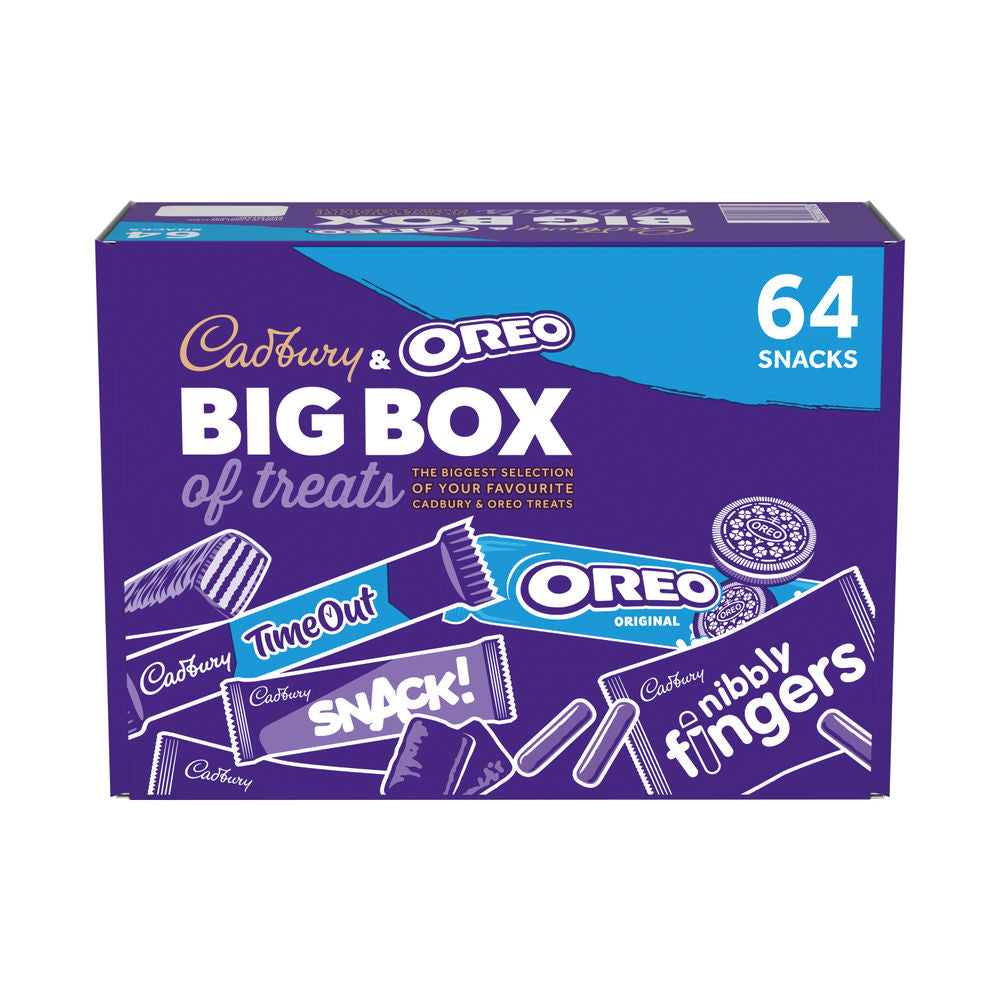 Cadbury and Oreo Big 64 Box of Treats Bulk Box