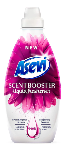 Asevi Scent Booster Pink Laundry Liquid Freshener 720ml