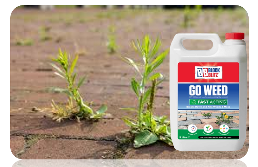 Block Blitz Go Weed | Fast Acting Weed Solution | 5 Litre