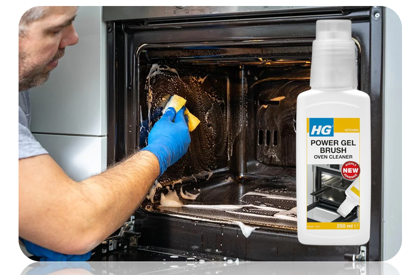 HG Professional Grade Oven Cleaner | Gel Brush | 250ml