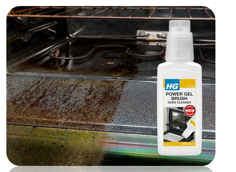 HG Professional Grade Oven Cleaner | Gel Brush | 250ml