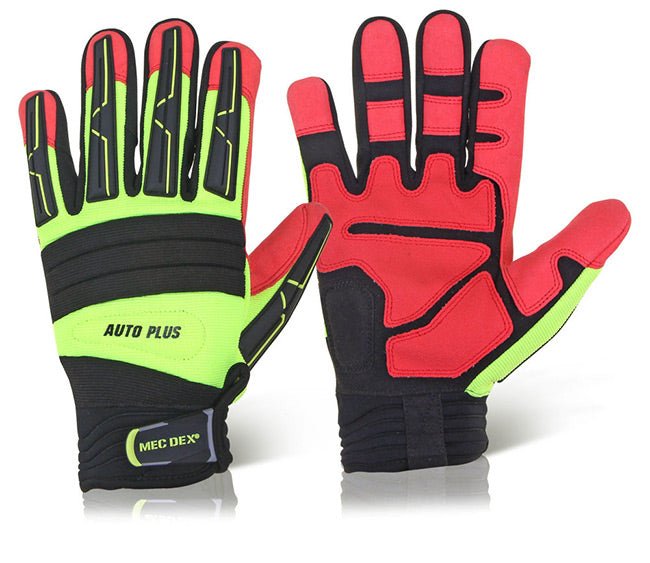 MECDEX AUTO PLUS MECHANICS GLOVES - {ALL COLOURS / SIZES}