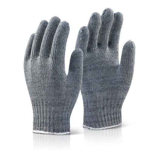 Mixed Fibre Gloves Grey Box of 240