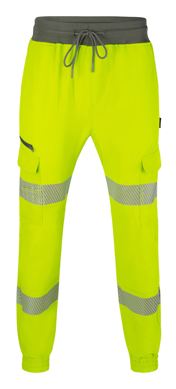 Beeswift Mens Hi-Vis Yellow Work Joggers ALL SIZES