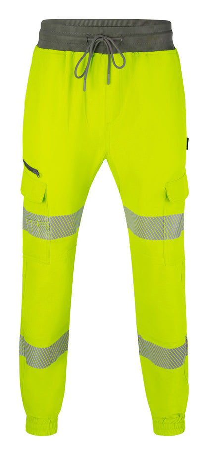 Beeswift Mens Hi-Vis Yellow Work Joggers ALL SIZES