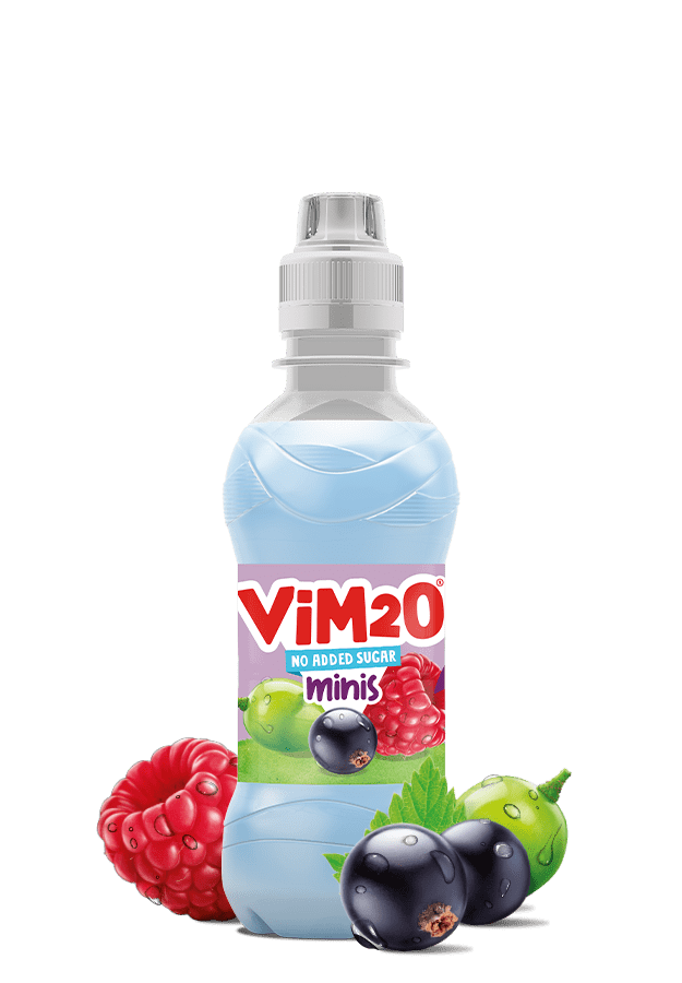 Vimto Kids Vim2o Flavoured Water Drink | No Added Sugar | 4 x 6 Packs | 24 x 250ml