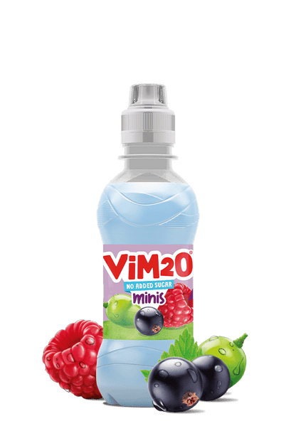 Vimto Kids Vim2o Flavoured Water Drink | No Added Sugar | 4 x 6 Packs | 24 x 250ml