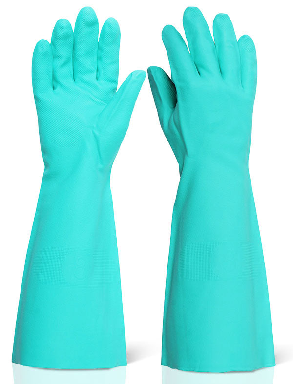 Beeswift Nitrile Gloves 18" - {ALL COLOURS / SIZES}