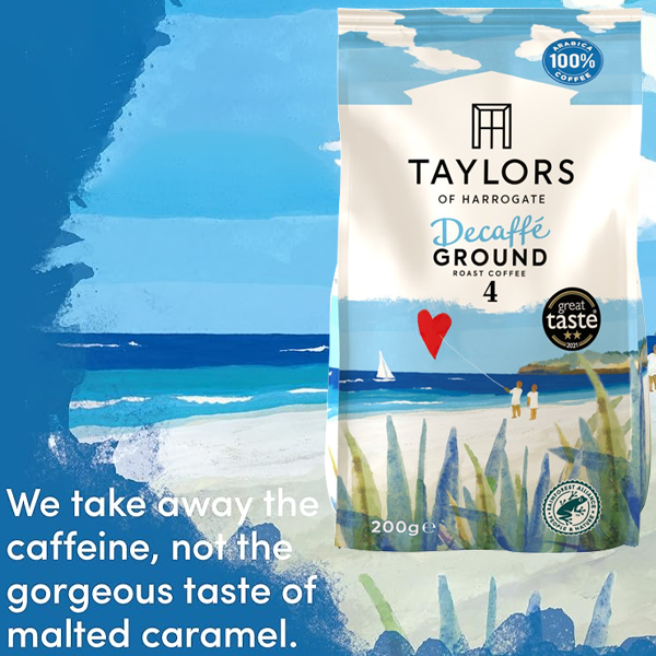 Taylors of Harrogate Decaf Ground Coffee 200g