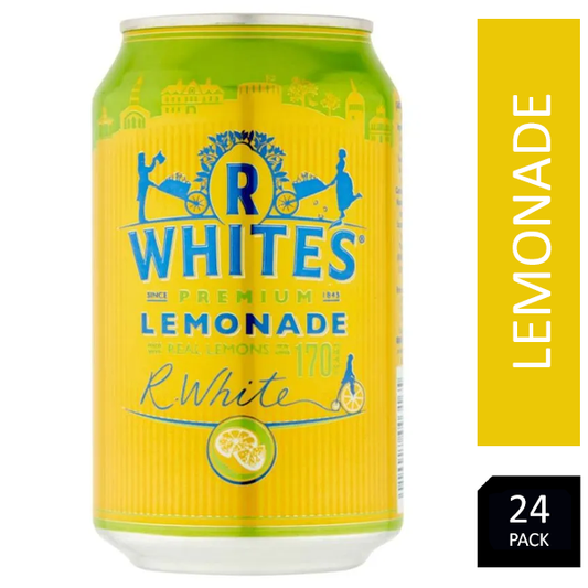 R.White's Premium Lemonade 24 x 330ml Cans
