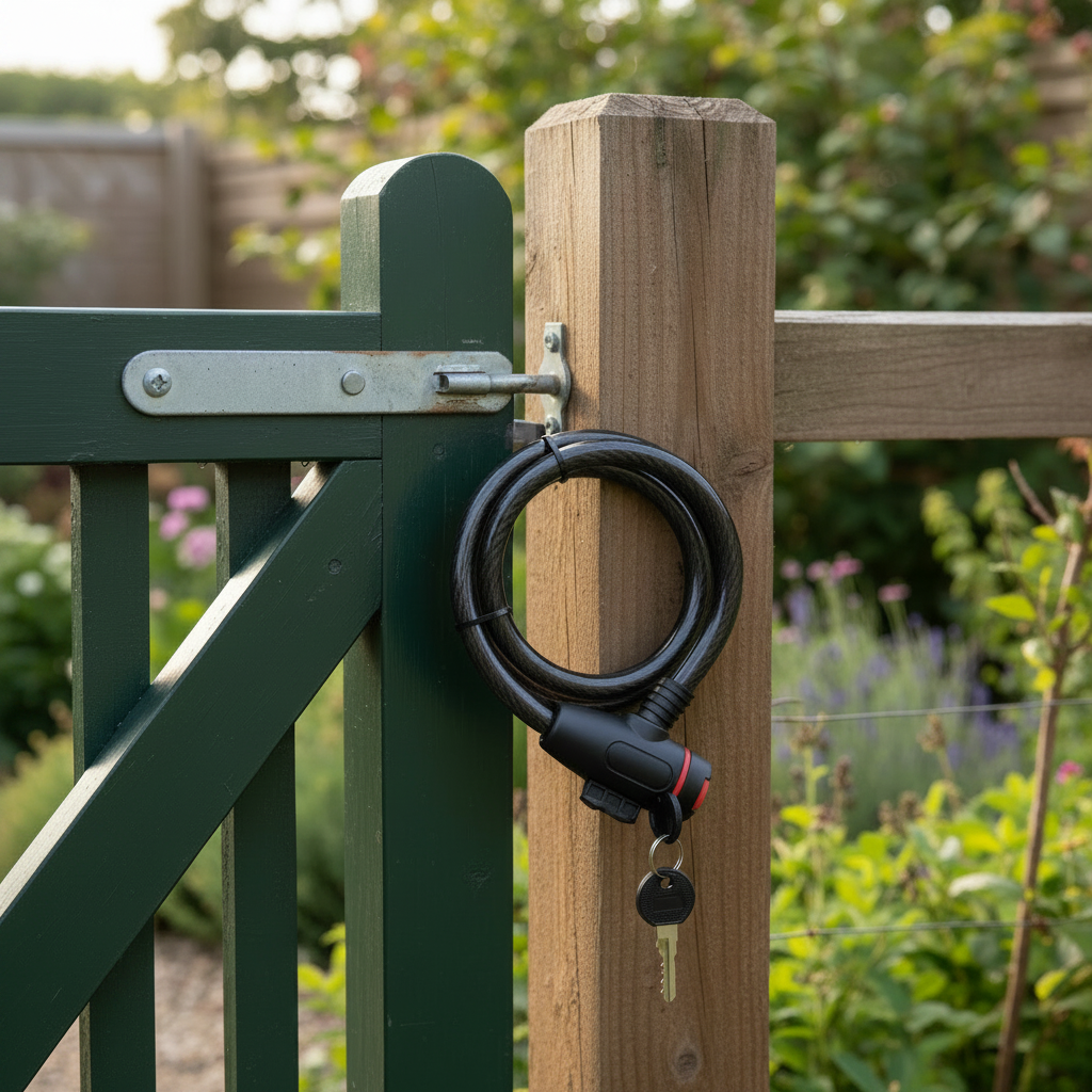 Hilka 12x1200mm Keyed Cable Lock