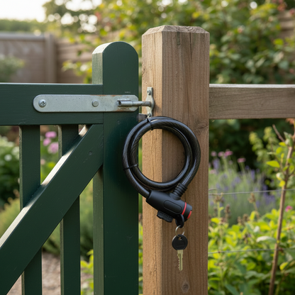 Hilka 12x1200mm Keyed Cable Lock